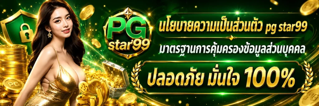 นโยบายความเป็นส่วนตัว pg star99